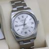 Rolex Oyster Perpetual 114200 Silver Arabic Dial 34mm Box & Papers Year 2017 - Image 10
