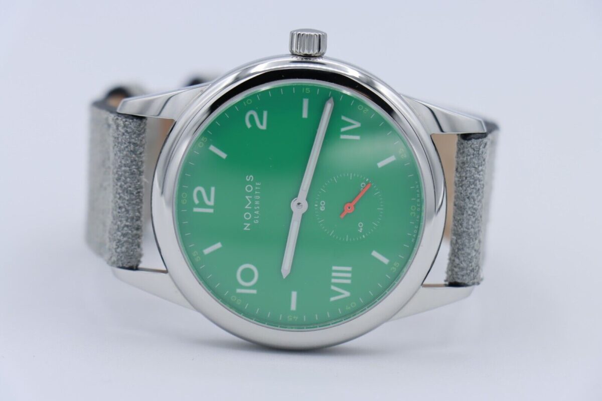 Nomos Glashutte Club Campus 726.GB Electric Green Dial Box & Papers 38mm - Image 5