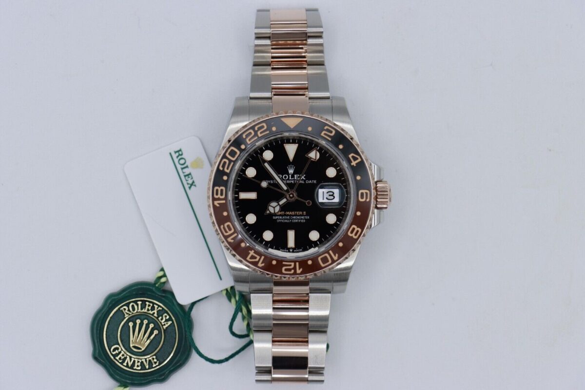 Rolex GMT-Master II 126711CHNR Root Beer Two-Tone Everose Box & Papers Year 2019 - Image 2