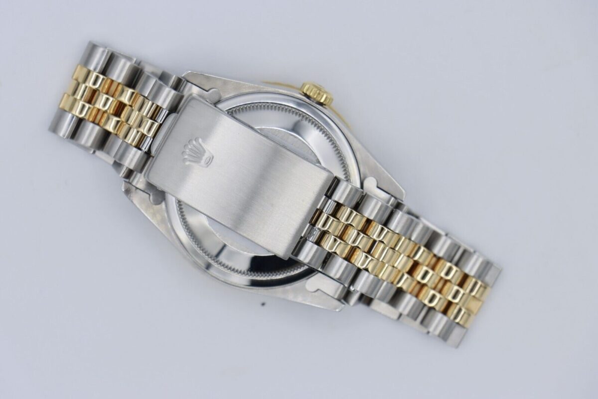 Rolex Datejust 16263 Champagne Diamond Dial Turn-O-Graph Jubilee Band Circa 1991 - Image 4