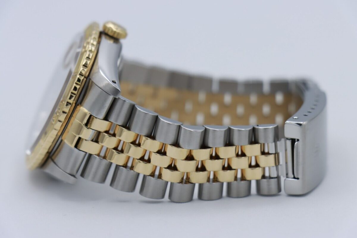 Rolex Datejust 16263 Champagne Diamond Dial Turn-O-Graph Jubilee Band Circa 1991 - Image 6