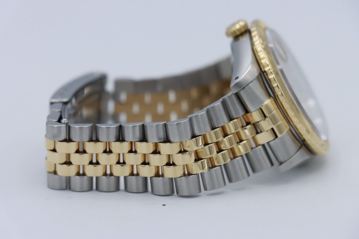 Rolex Datejust 16263 Champagne Diamond Dial Turn-O-Graph Jubilee Band Circa 1991 - Image 8