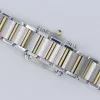 Cartier Tank Francaise 2384 White Roman Dial Two-Tone Quartz 20mm Ladies Size - Image 4