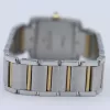Cartier Tank Francaise 2384 White Roman Dial Two-Tone Quartz 20mm Ladies Size - Image 7