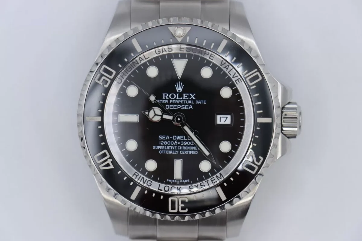 Rolex Sea-Dweller DeepSea 116660 Black Dial & Bezel Oyster Band 44mm Year 2009