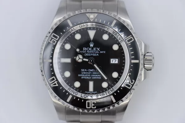 Rolex Sea-Dweller DeepSea 116660 Black Dial & Bezel Oyster Band 44mm Year 2009