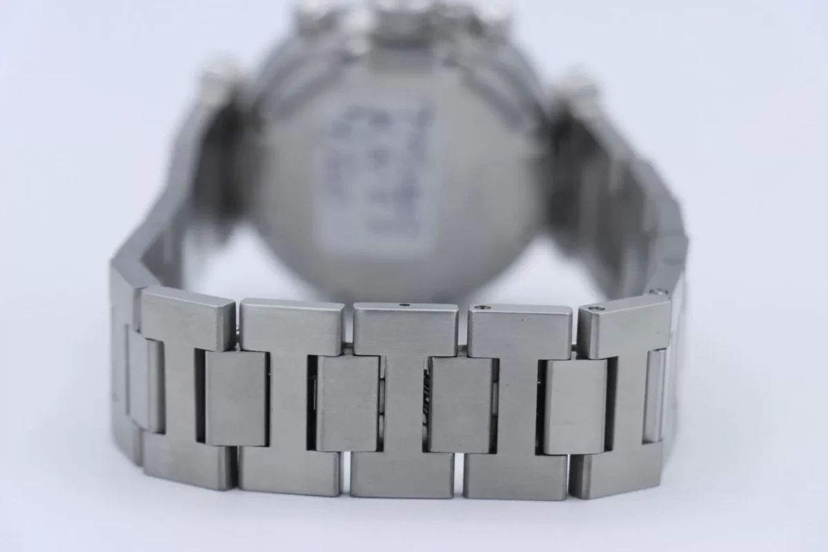Cartier Pasha C 2412 Chronograph White Dial Stainless Steel 36mm Automatic - Image 7