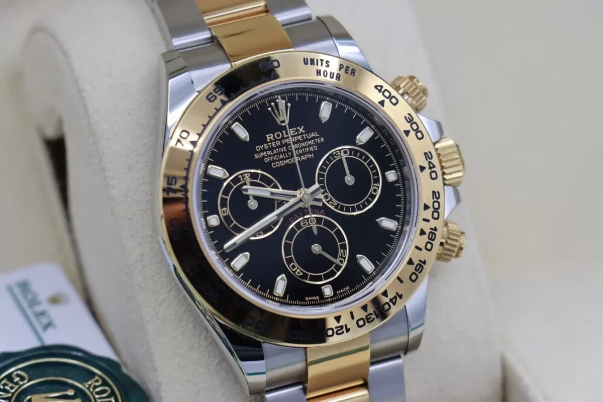 Rolex Daytona 116503 Black Dial Two-Tone Oyster Band Box & Papers Year 2021 - Image 11