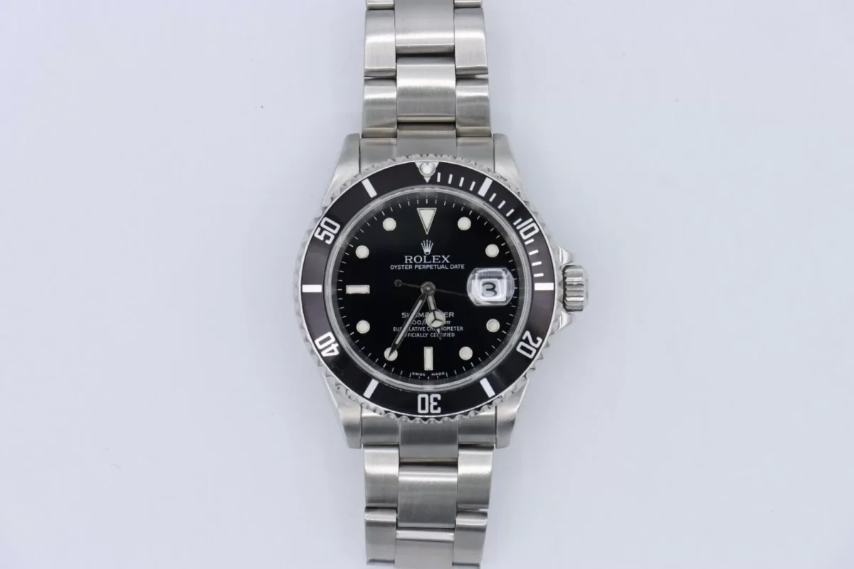Rolex Submariner 16610T Black Dial & Bezel Oyster Band 40mm Circa 2006 - Image 2