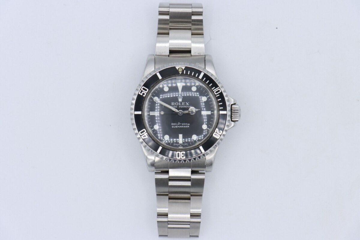 Vintage Rolex Submariner 5513 Matte Serif Dial Oyster Band 40mm Circa 1975 - Image 2