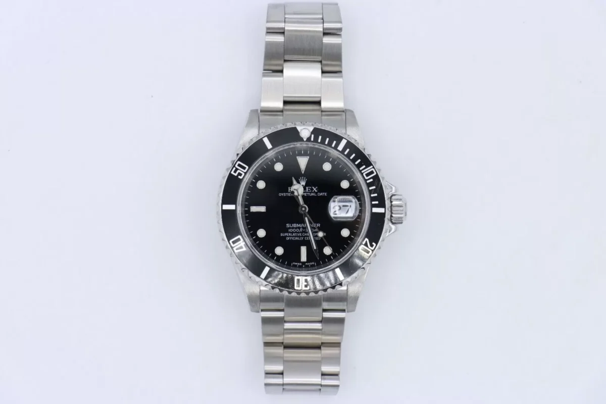 Rolex Submariner 16610T Black Dial & Bezel Oyster Band 40mm Circa 2005 - Image 2