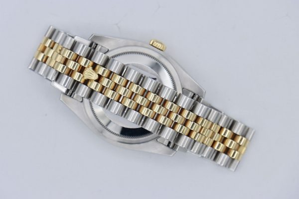 Rolex Datejust 116233 Silver Tuxedo Dial Two-Tone Jubilee Band 36mm Circa 2009