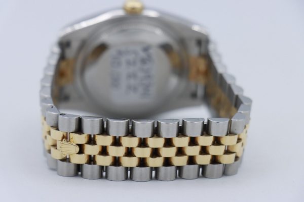 Rolex Datejust 116233 Silver Tuxedo Dial Two-Tone Jubilee Band 36mm Circa 2009