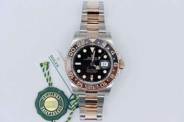 Rolex GMT-Master II 126711CHNR Root Beer Two-Tone Everose Box & Papers Year 2019 - Image 2