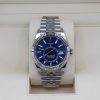 Rolex Sky-Dweller 326934 Blue Index Dial Jubilee Band 42mm Box & Papers Year 2022