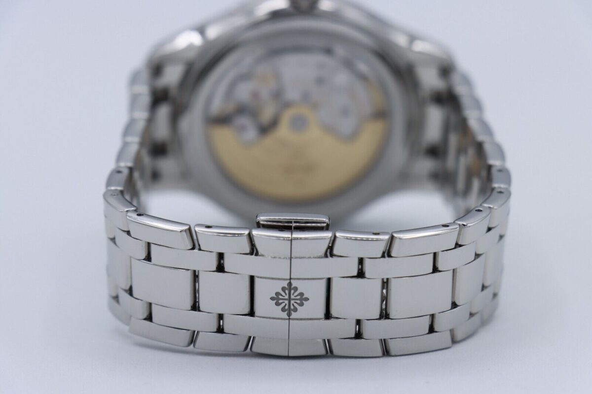 Patek Philippe Annual Calendar 4947/1A Blue Shantung Dial Stainless Steel 38mm Year 2023