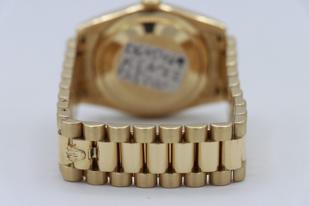 Rolex Day-Date 118238 White Roman Dial Presidential 18K Yellow Gold Circa 2006