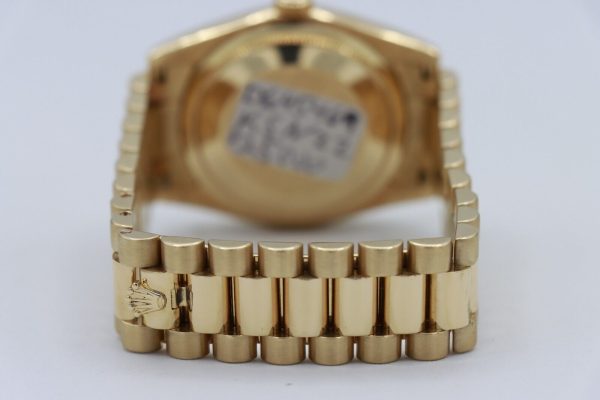 Rolex Day-Date 118238 White Roman Dial Presidential 18K Yellow Gold Circa 2006