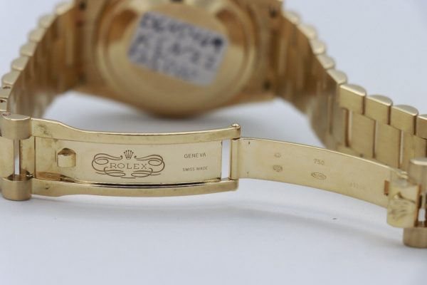 Rolex Day-Date 118238 White Roman Dial Presidential 18K Yellow Gold Circa 2006