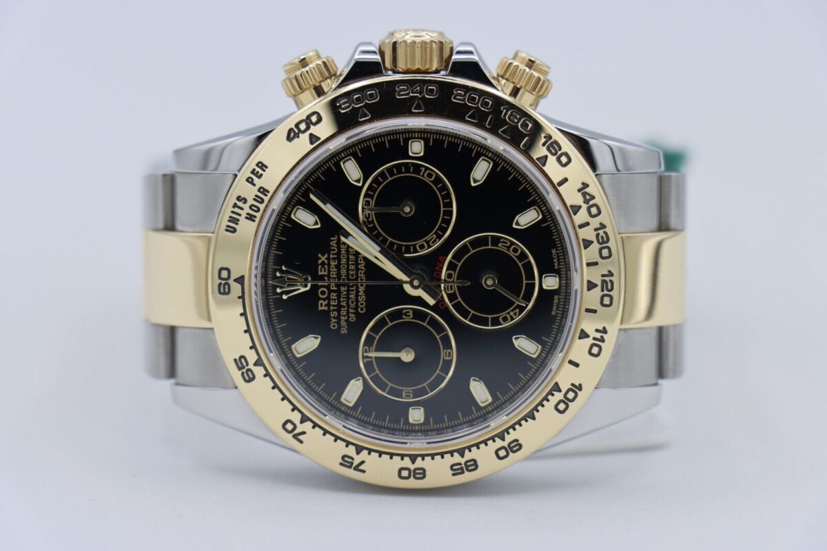 Rolex Daytona 116503 Black Dial Two-Tone Chronograph Oyster Band Year 2019