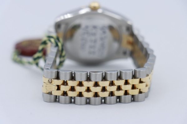 Rolex Midsize Datejust 178273 Silver Anniversary Diamond Dial Jubilee Band Circa 2015
