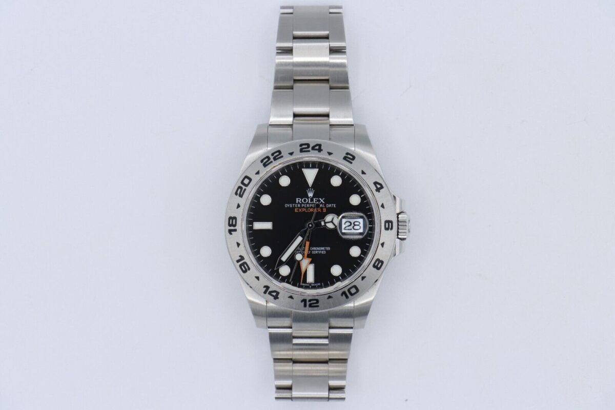 Rolex Explorer II 216570 Black Dial 42mm Stainless Steel Orange Hand