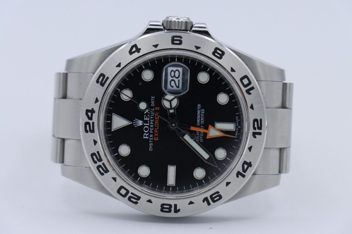 Rolex Explorer II 216570 Black Dial 42mm Stainless Steel Orange Hand