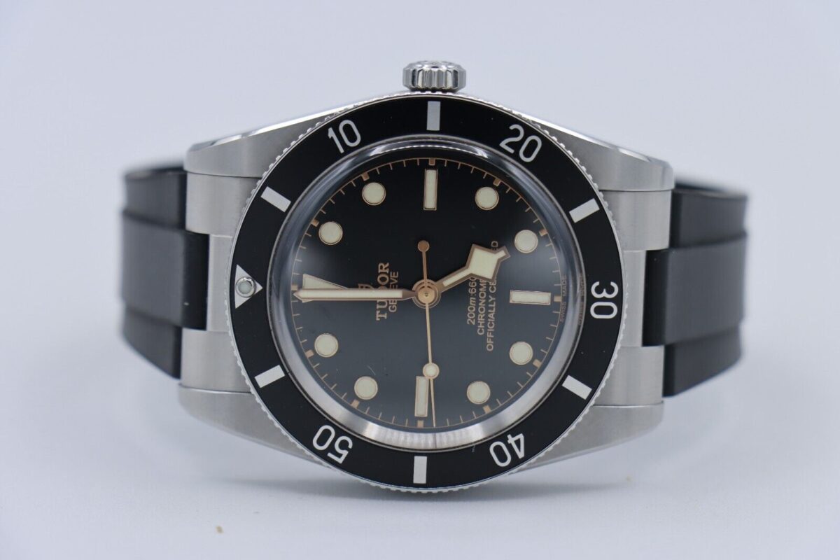 Tudor Black Bay 54 79000N Black Dial & Bezel Rubber Strap Full Set Year 2024 - Image 5