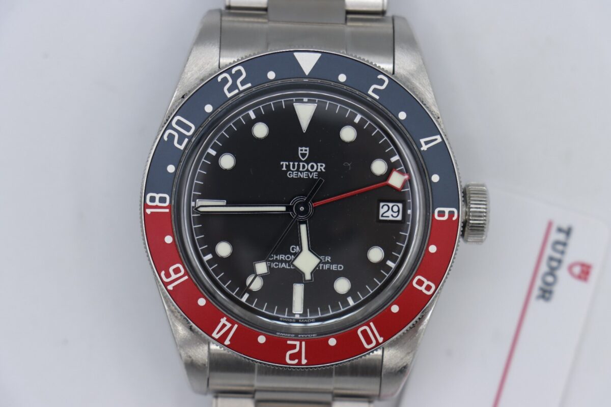 Tudor Black Bay GMT 79830RB Pepsi Red & Blue Bezel 41mm Box & Papers Year 2022