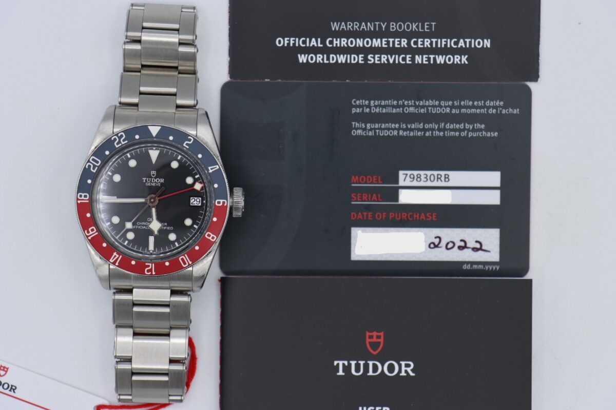 Tudor Black Bay GMT 79830RB Pepsi Red & Blue Bezel 41mm Box & Papers Year 2022 - Image 8