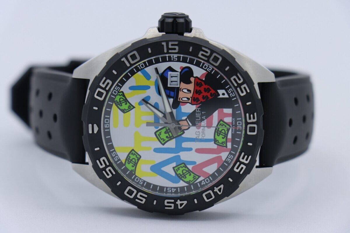 TAG Heuer Formula 1 WAZ1119 Alec Monopoly Special Edition Box & Papers Mint 2019
