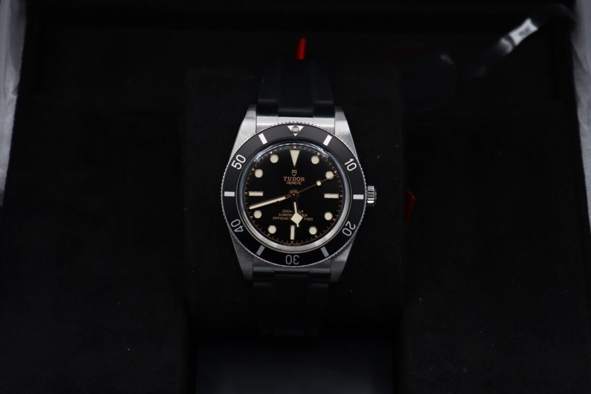 Tudor Black Bay 54 79000N Black Dial & Bezel Rubber Strap Full Set Year 2024 - Image 10