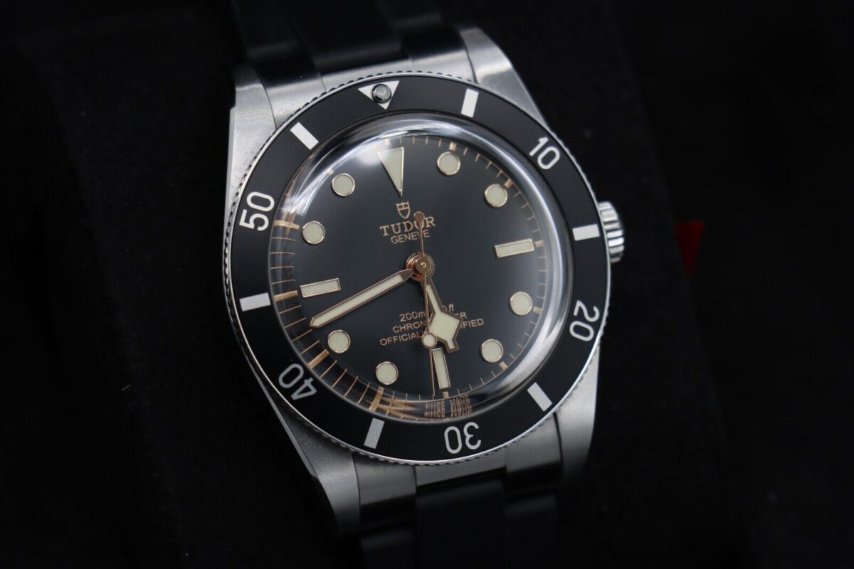 Tudor Black Bay 54 79000N Black Dial & Bezel Rubber Strap Full Set Year 2024 - Image 11