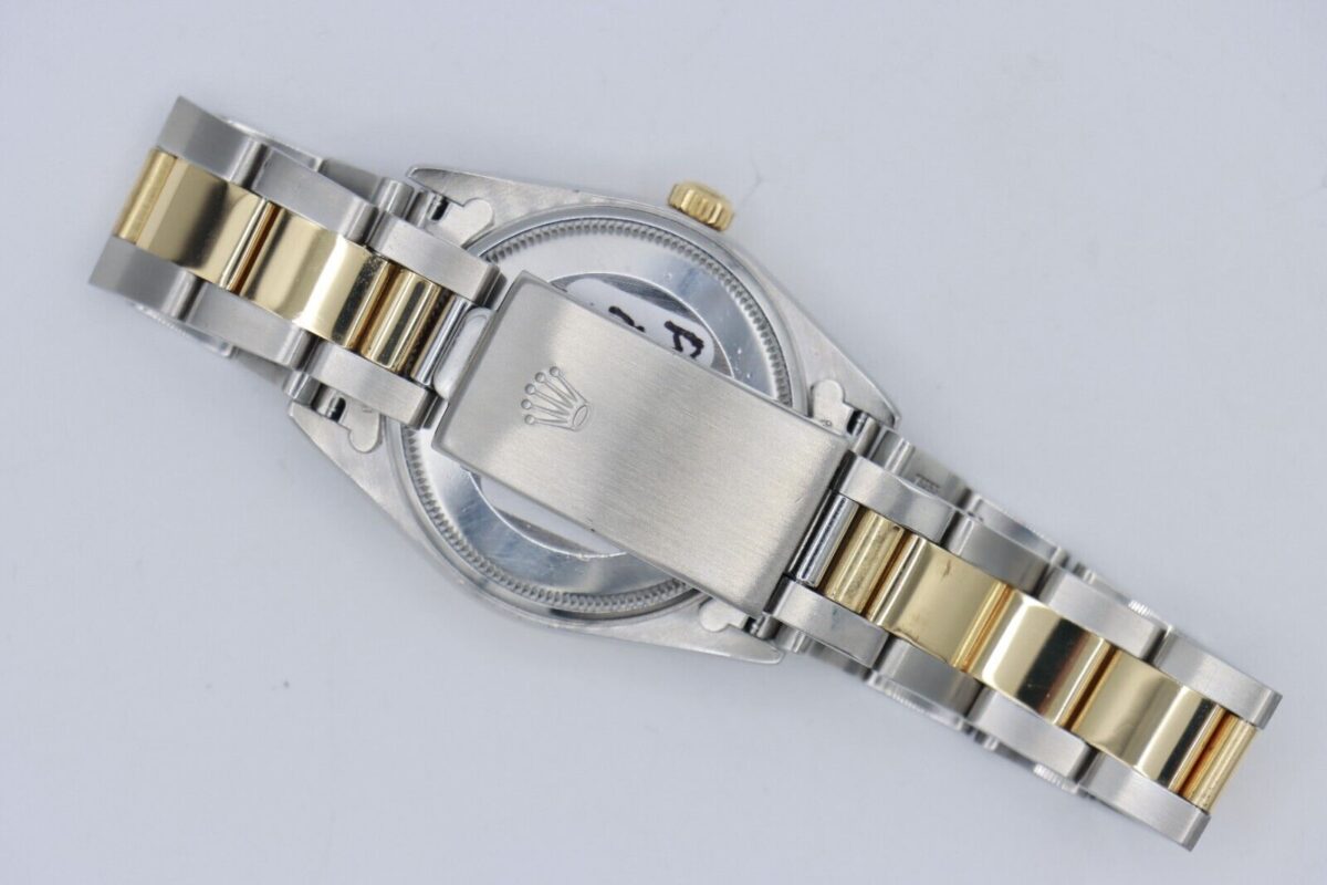 Rolex Oyster Perpetual 14233 Champagne Stick Dial Oyster Band Two-Tone Year 2006 - Image 4