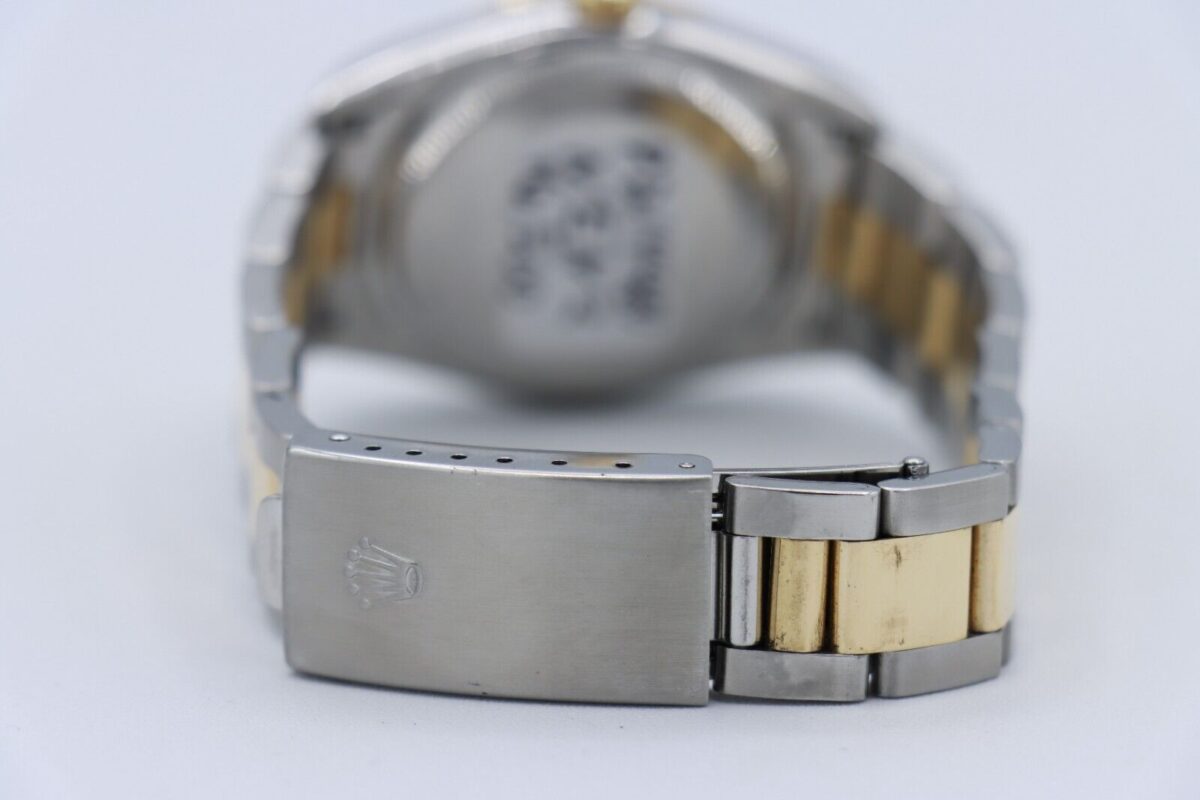 Rolex Oyster Perpetual 14233 Champagne Stick Dial Oyster Band Two-Tone Year 2006 - Image 7