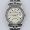 Rolex Datejust 16234 Silver Stick Dial Jubilee Band Fluted Bezel Circa 1989