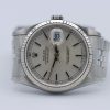Rolex Datejust 16234 Silver Stick Dial Jubilee Band 36mm Fluted Bezel Circa 1989 - Image 5
