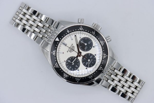TAG Heuer Autavia Heritage CBE2111 Silver Dial Chronograph Limited Edition - Image 3