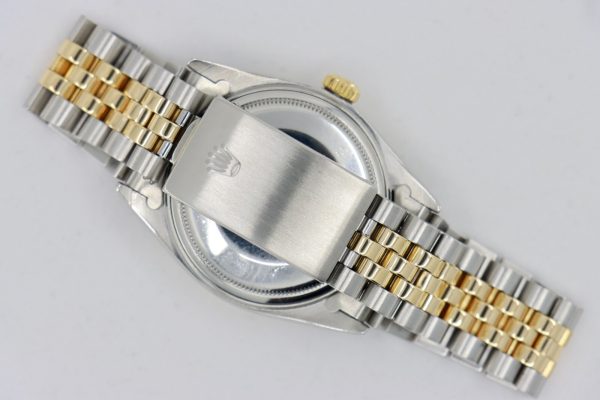 Rolex Datejust 16013 Black Stick Dial Jubilee Band Two-Tone 36mm Circa 1985 - Image 4