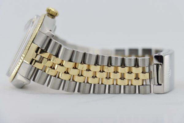 Rolex Datejust 16013 Black Stick Dial Jubilee Band Two-Tone 36mm Circa 1985 - Image 6
