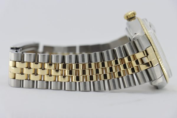 Rolex Datejust 16013 Black Stick Dial Jubilee Band Two-Tone 36mm Circa 1985 - Image 8