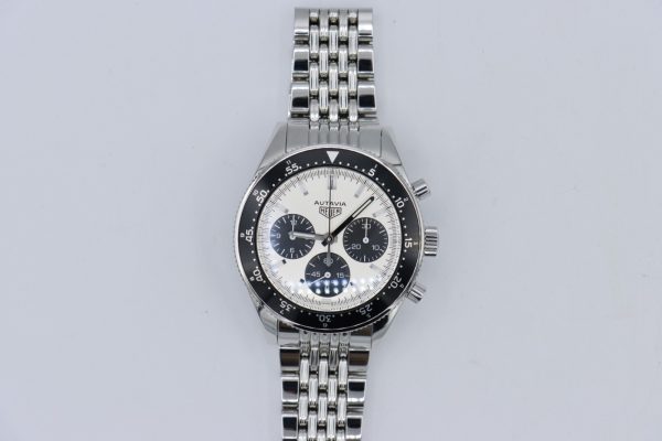 TAG Heuer Autavia Heritage CBE2111 Silver Dial Chronograph Limited Edition - Image 2