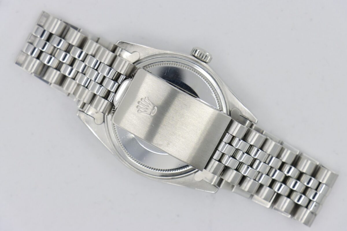 Rolex Datejust 16014 Silver Stick Dial Jubilee Band 36mm Fluted Bezel Circa - Image 4