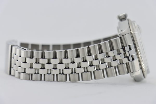 Rolex Datejust 16014 Silver Stick Dial Jubilee Band 36mm Fluted Bezel Circa - Image 8