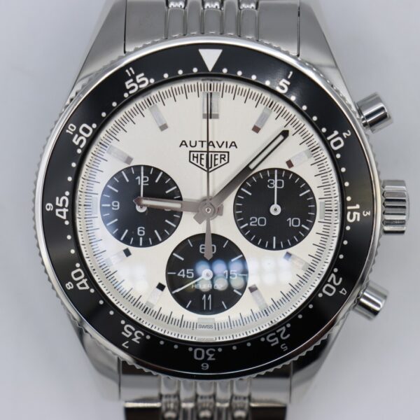 TAG Heuer Autavia Heritage CBE2111 Silver Dial Chronograph Limited Edition