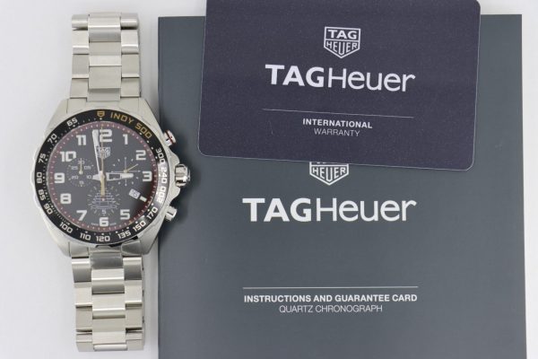TAG Heuer Formula 1 CAZ101AR Indy 500 Limited Edition Quartz 43mm Box & Papers - Image 11