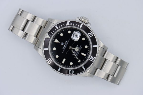 Rolex Submariner 16610T Black Dial & Bezel Oyster Band 40mm Circa 2006 - Image 2