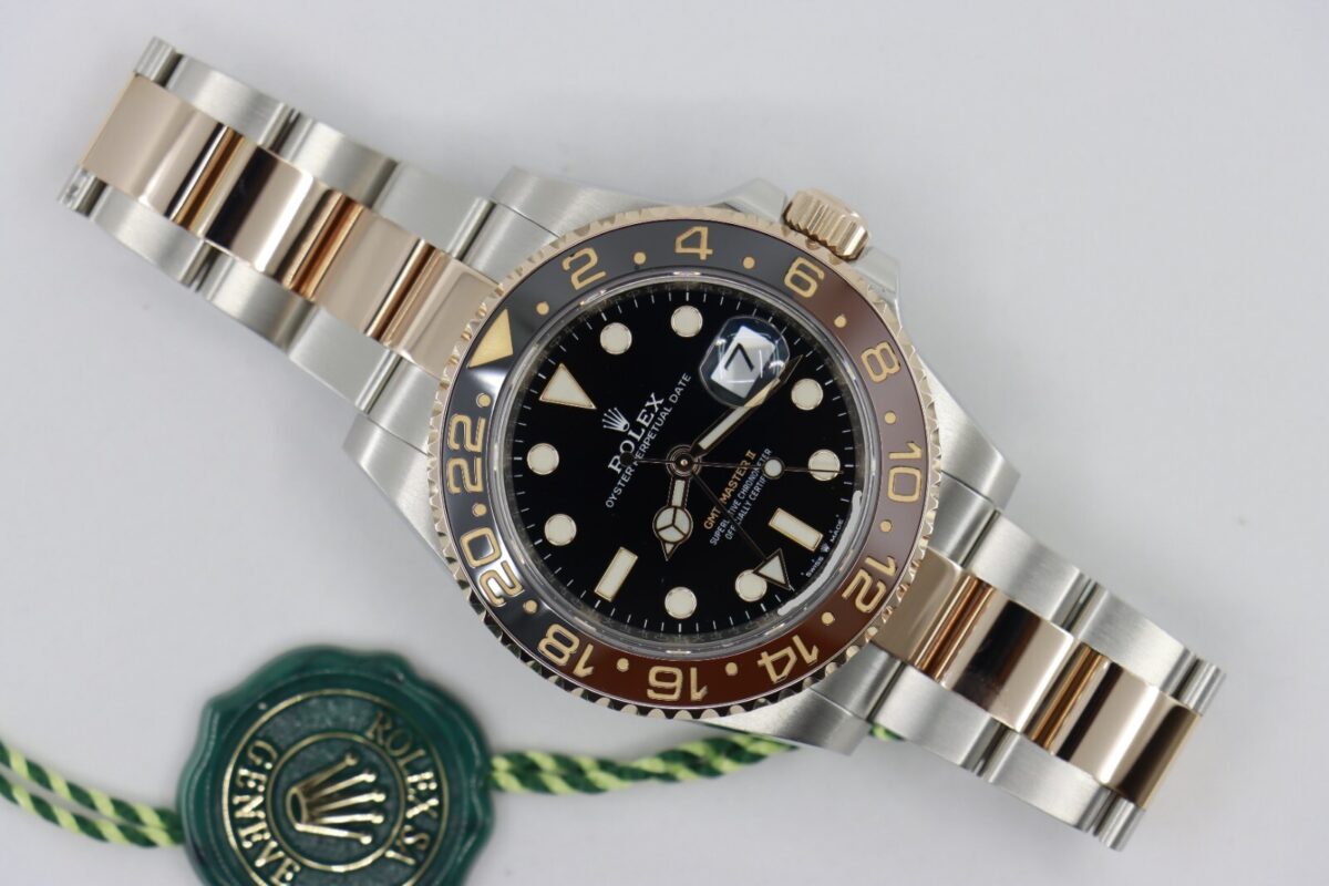 Rolex GMT-Master II 126711CHNR Root Beer Two-Tone Everose Box & Papers Year 2018 - Image 2