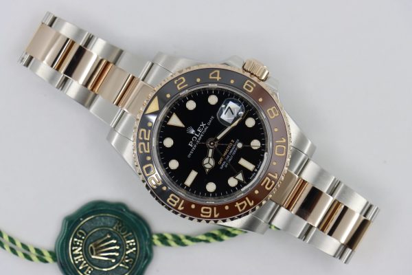 Rolex GMT-Master II 126711CHNR Root Beer Two-Tone Everose Box & Papers Year 2018 - Image 2