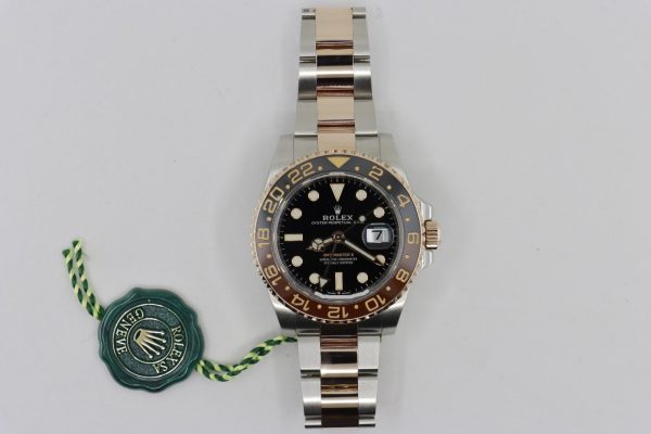 Rolex GMT-Master II 126711CHNR Root Beer Two-Tone Everose Box & Papers Year 2018 - Image 3